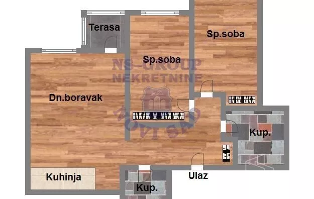 Trosoban stan | 4zida