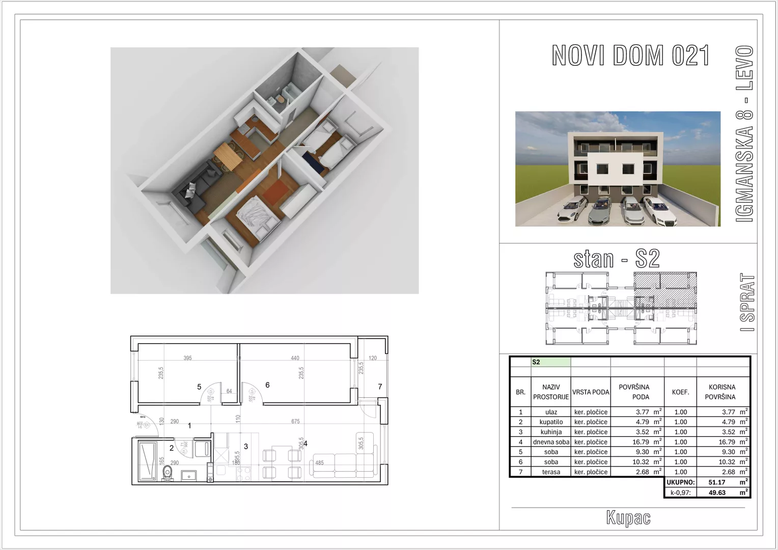 Dvoiposoban stan | 4zida