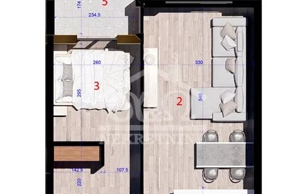 Jednoiposoban stan | 4zida