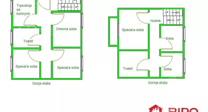 2-etažna kuća | 4zida