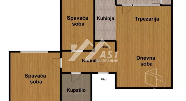 Trosoban stan | 4zida