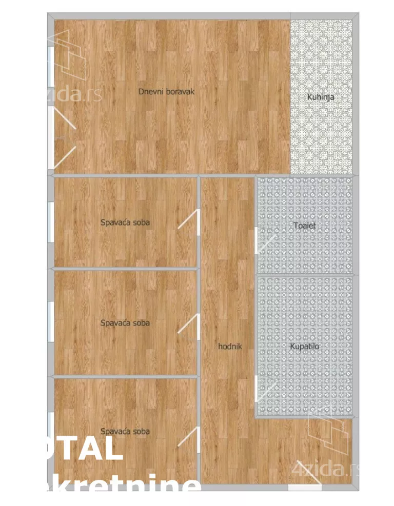 Troiposoban stan | 4zida