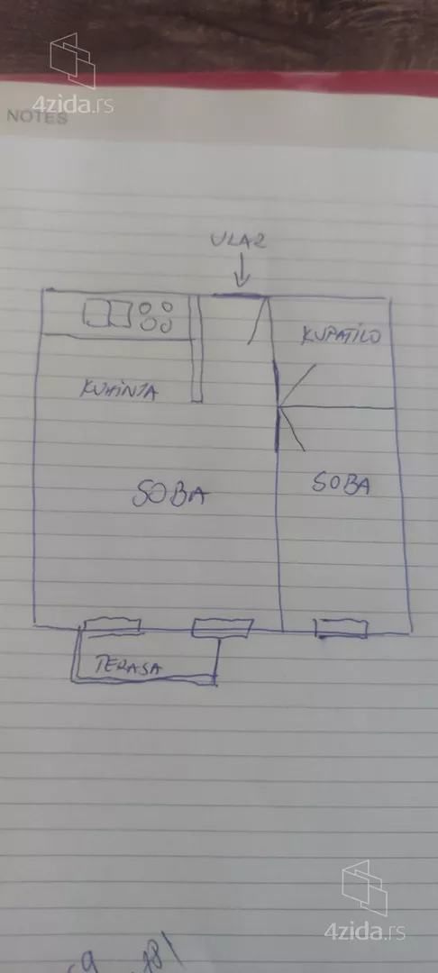 Jednoiposoban stan | 4zida