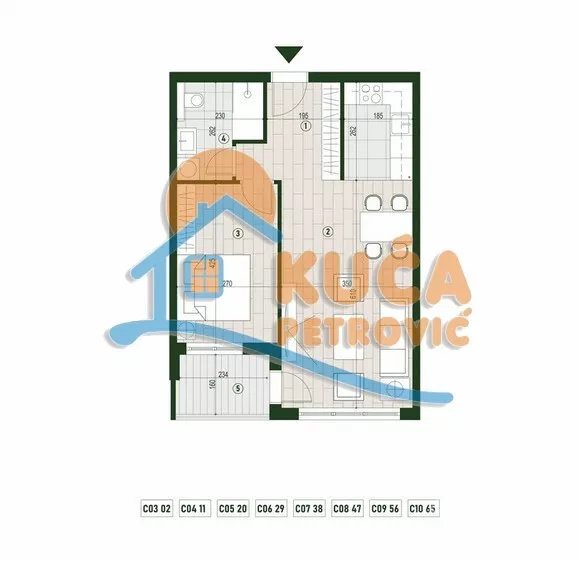 Dvosoban stan | 4zida