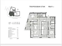 Trosoban stan | 4zida