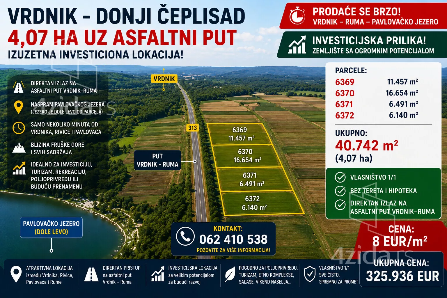 Poljoprivredno zemljište | 4zida