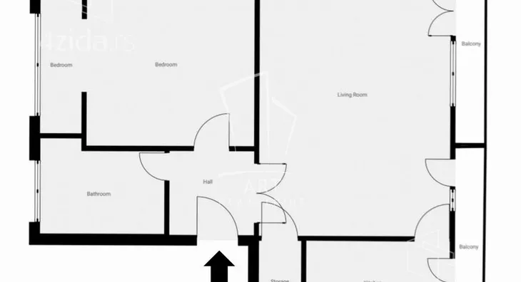 Dvosoban stan | 4zida