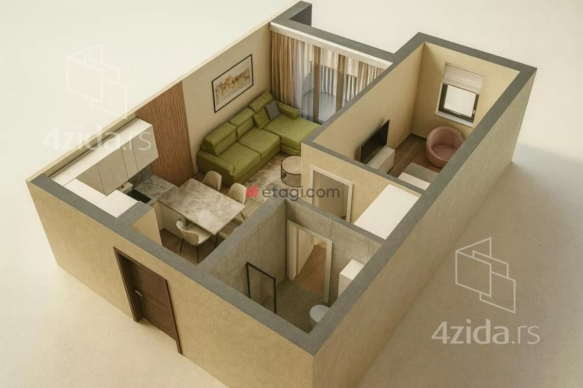 Dvoiposoban stan | 4zida