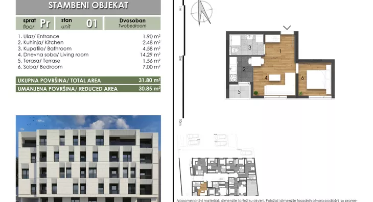 Dvosoban stan | 4zida