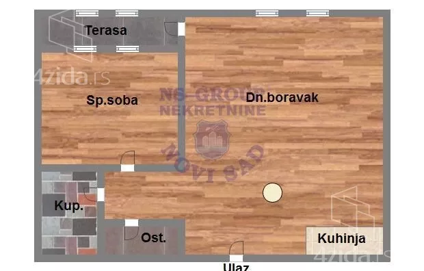 Dvosoban stan | 4zida