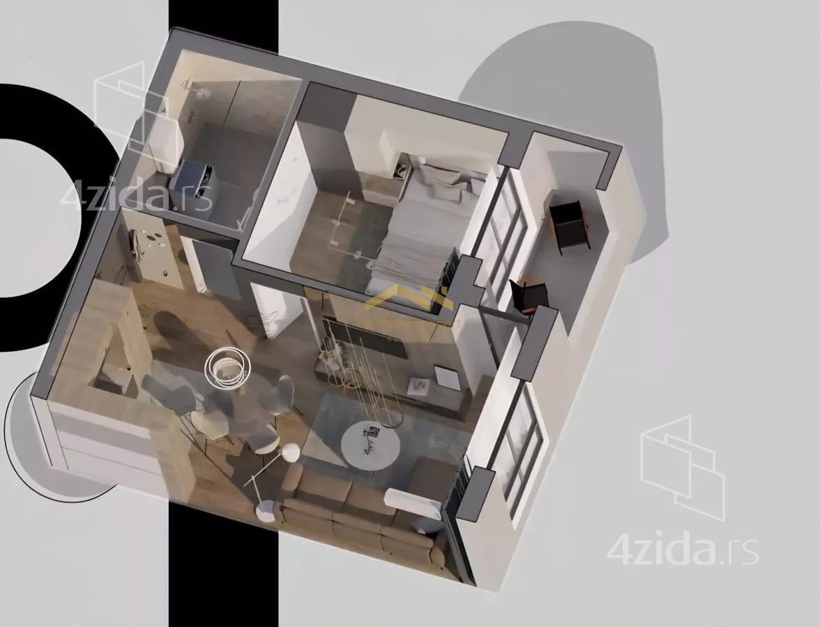 Dvosoban stan | 4zida