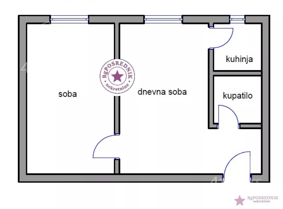 Jednoiposoban stan | 4zida