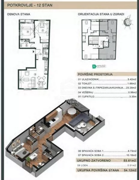 Dvoiposoban stan | 4zida
