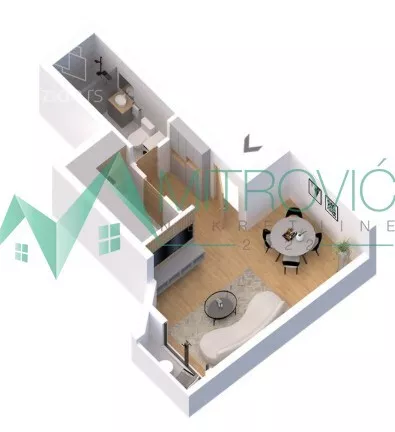 Jednosoban stan | 4zida