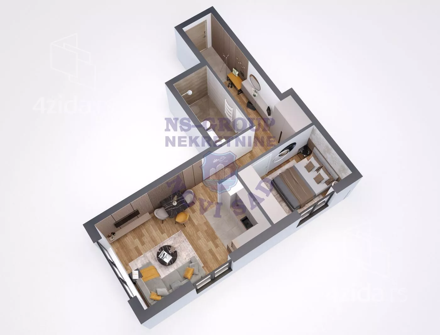 Dvosoban stan | 4zida