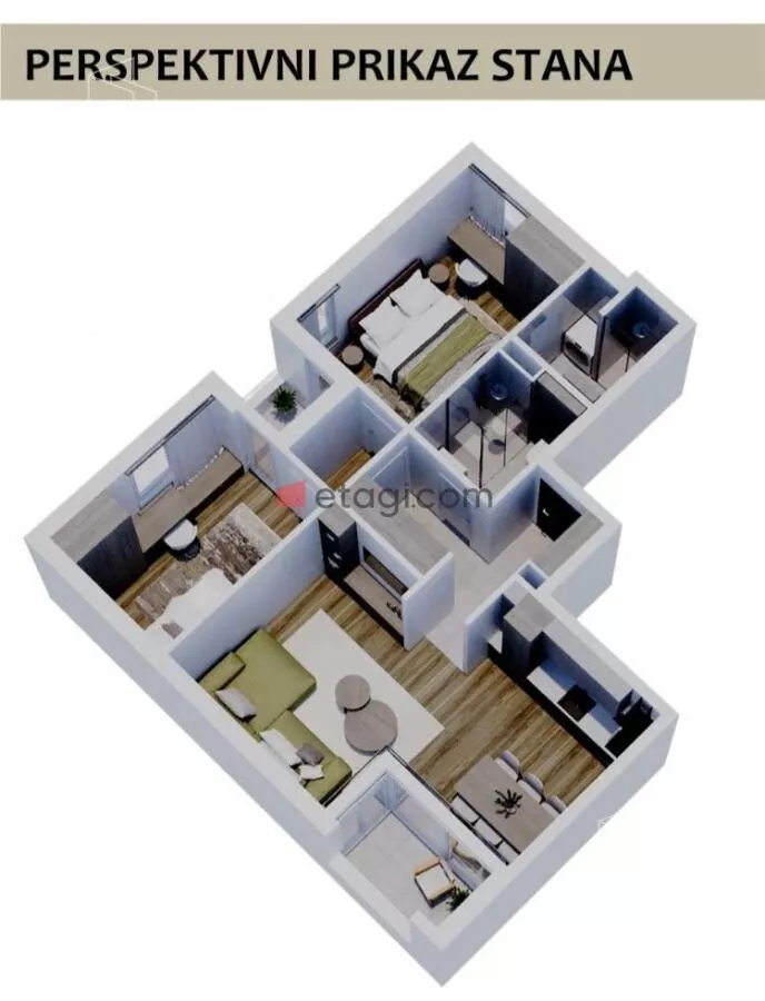 Trosoban stan | 4zida