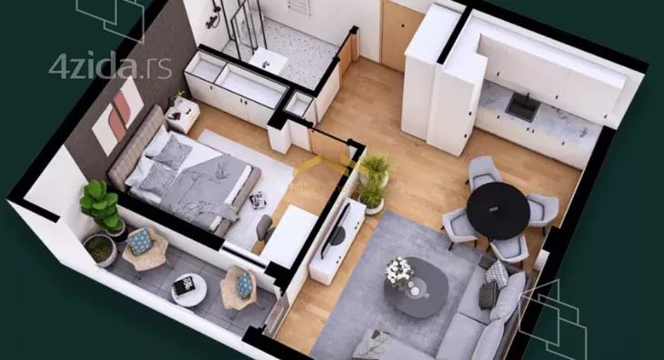 Dvosoban stan | 4zida