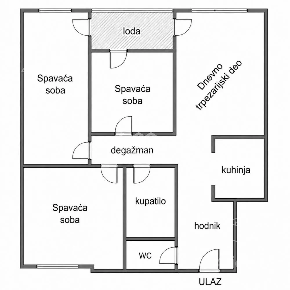 Troiposoban stan | 4zida