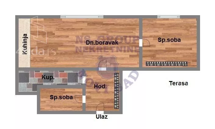 Dvoiposoban stan | 4zida