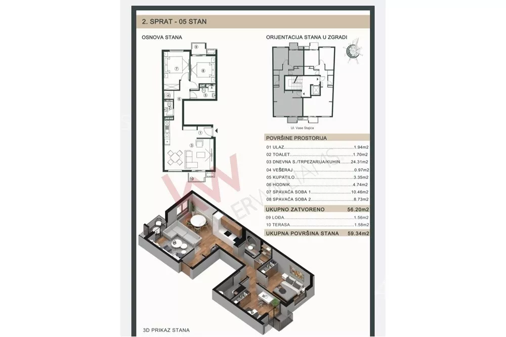 Dvoiposoban stan | 4zida