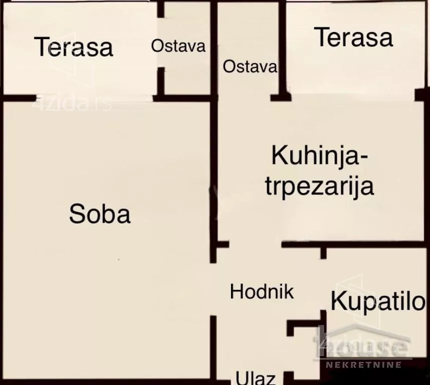 Dvosoban stan | 4zida