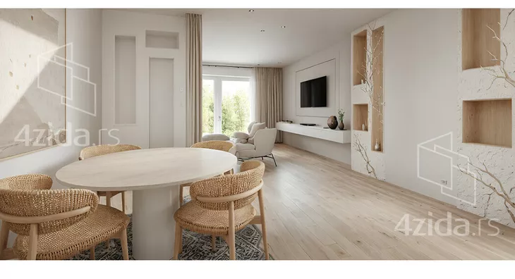 Četvoroiposoban stan | 4zida