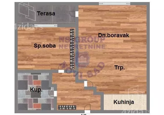 Dvosoban stan | 4zida