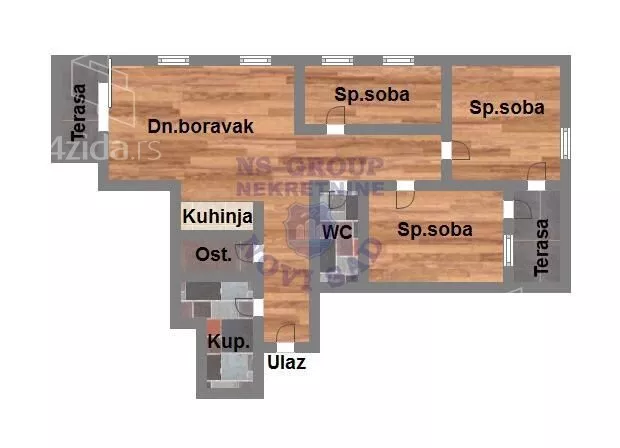 Četvorosoban stan | 4zida