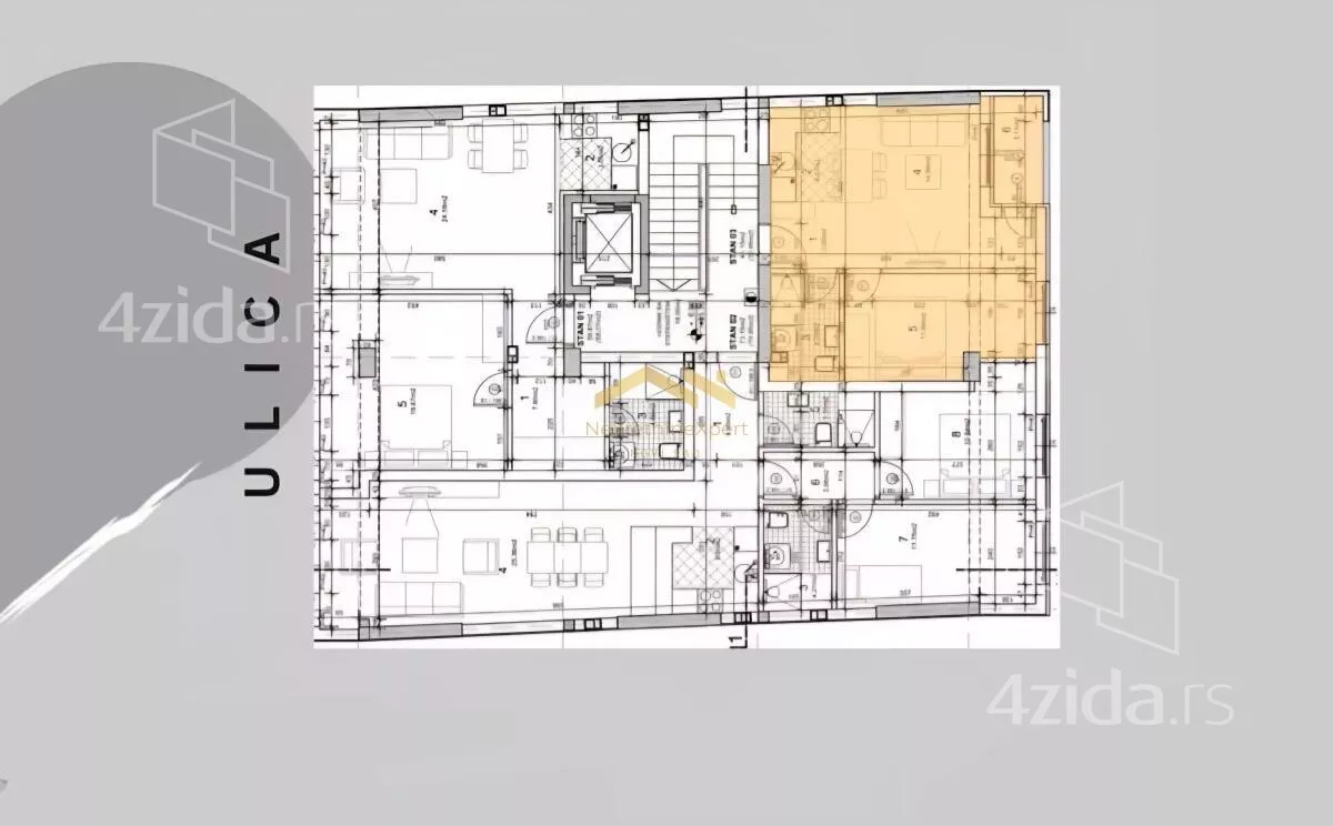 Dvosoban stan | 4zida
