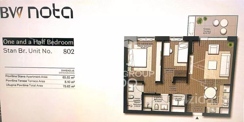 Trosoban stan | 4zida