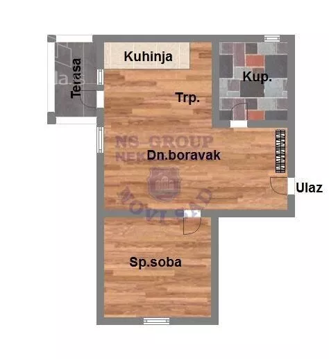 Dvosoban stan | 4zida