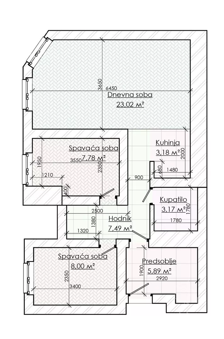 Dvoiposoban stan | 4zida