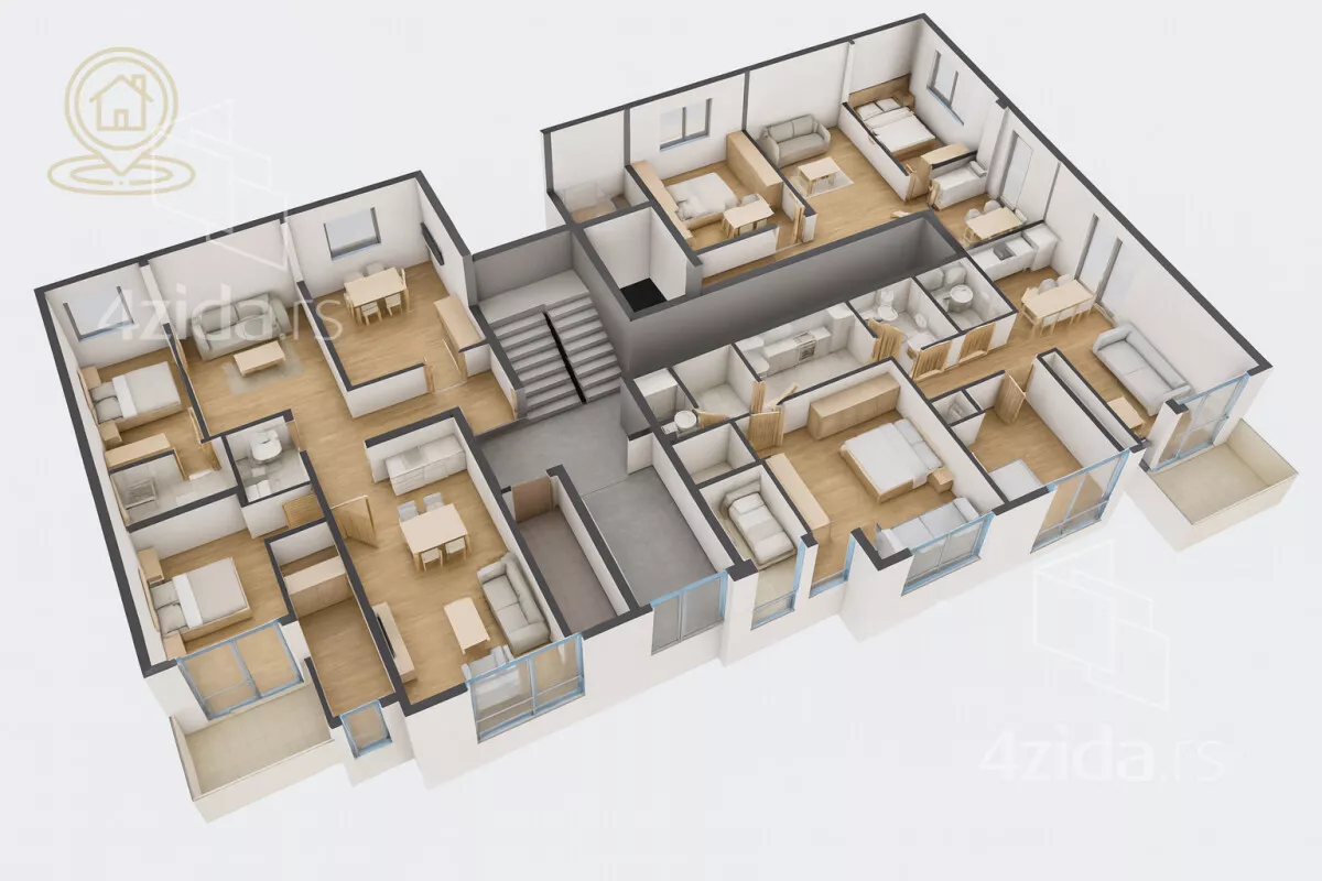 Dvosoban stan | 4zida