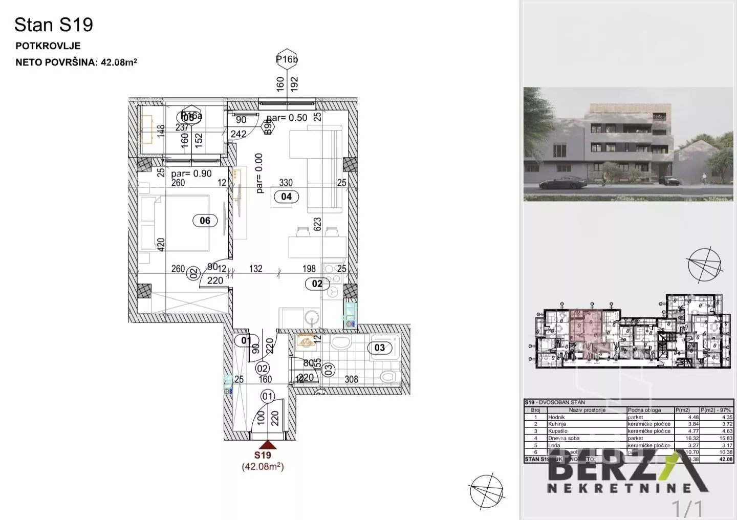 Dvosoban stan | 4zida