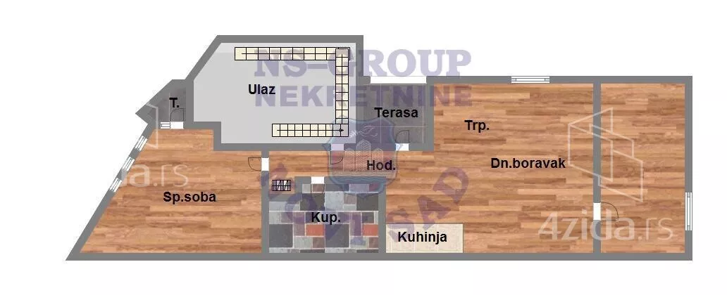 Trosoban stan | 4zida