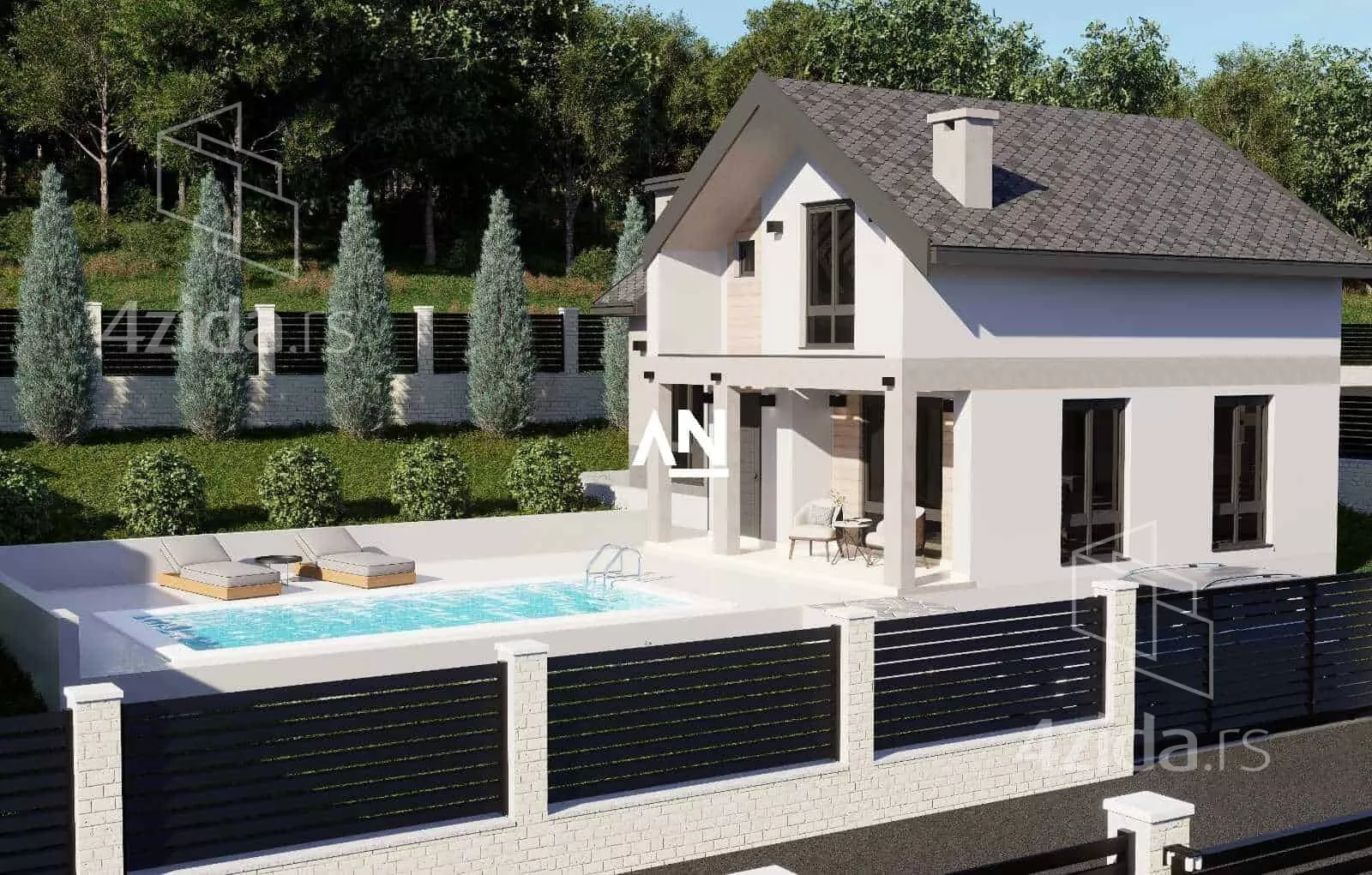 2-etažna kuća | 4zida