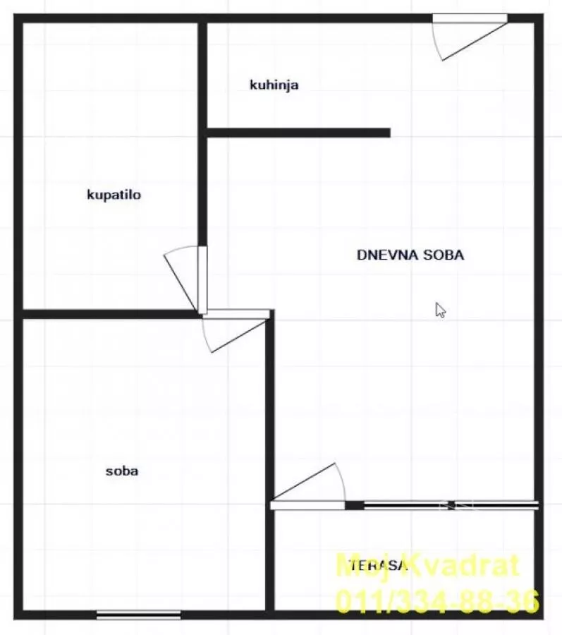 Dvosoban stan | 4zida