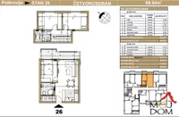 Troiposoban stan | 4zida
