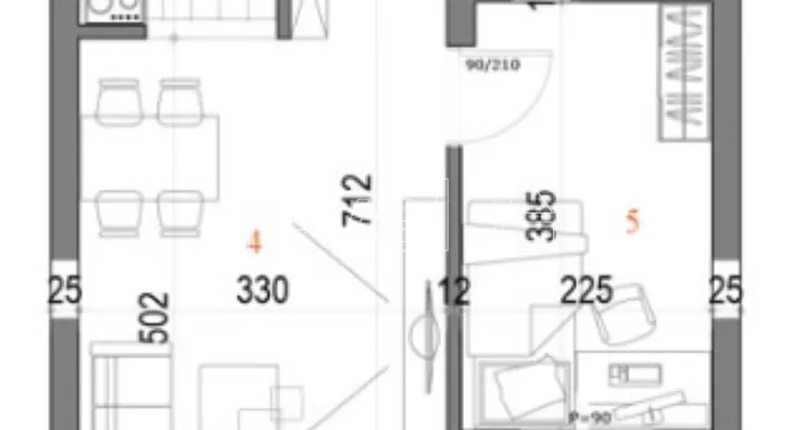 Jednoiposoban stan | 4zida