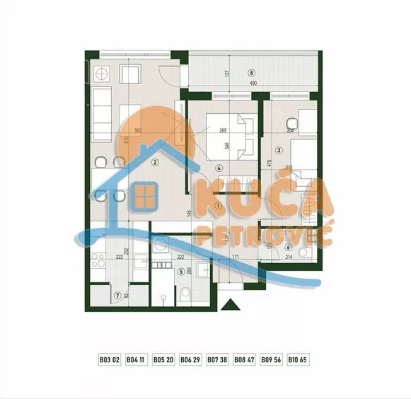Dvoiposoban stan | 4zida
