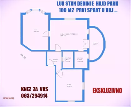 DEDINJE-HAJD PARK | 4zida.rs