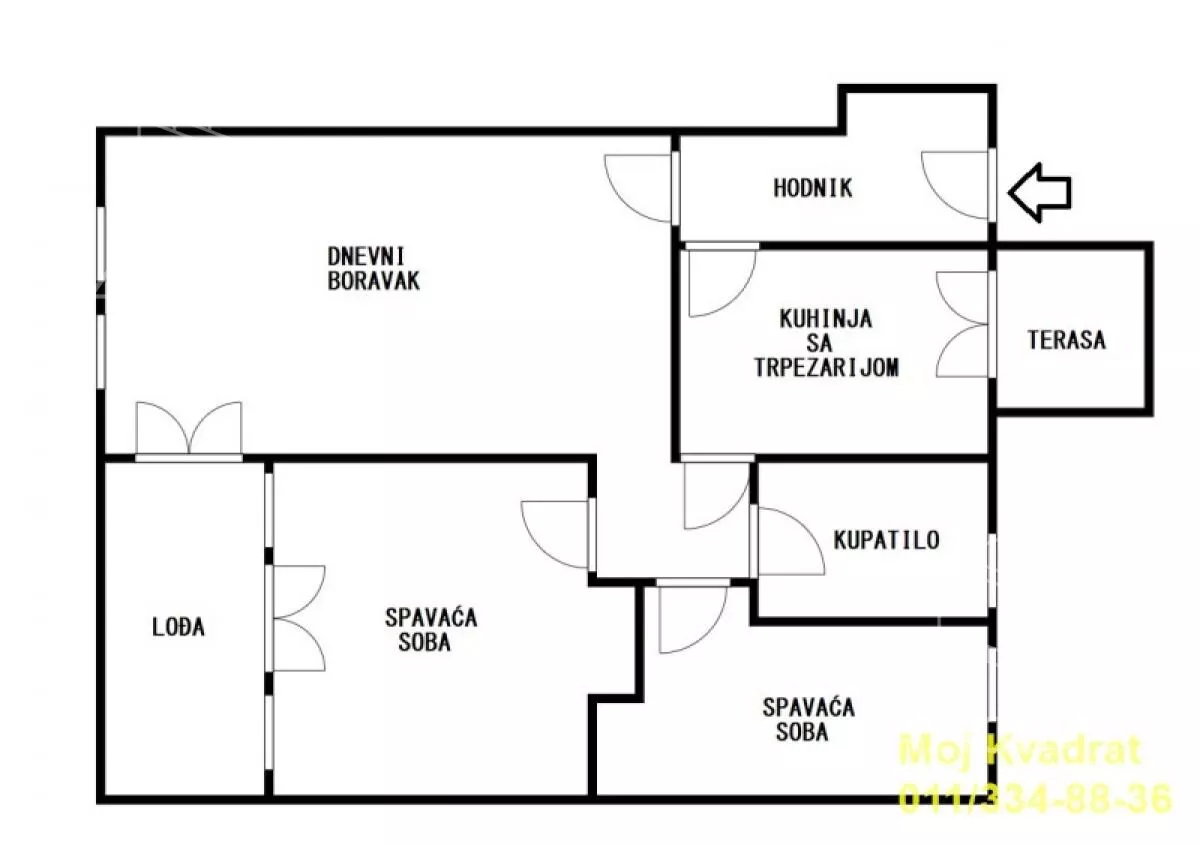 Dvoiposoban stan | 4zida