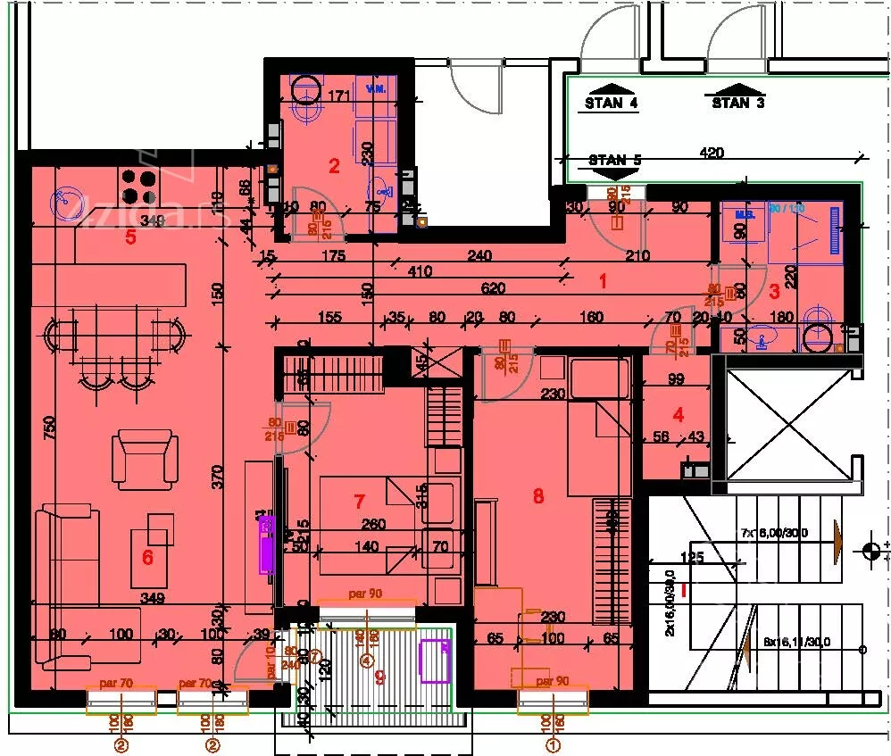 Dvoiposoban stan | 4zida