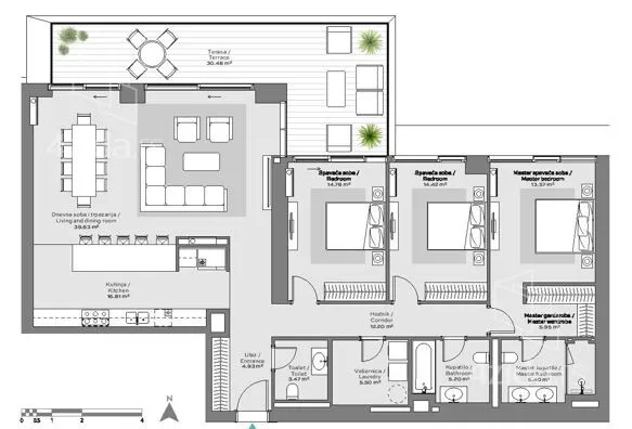 Četvorosoban stan | 4zida