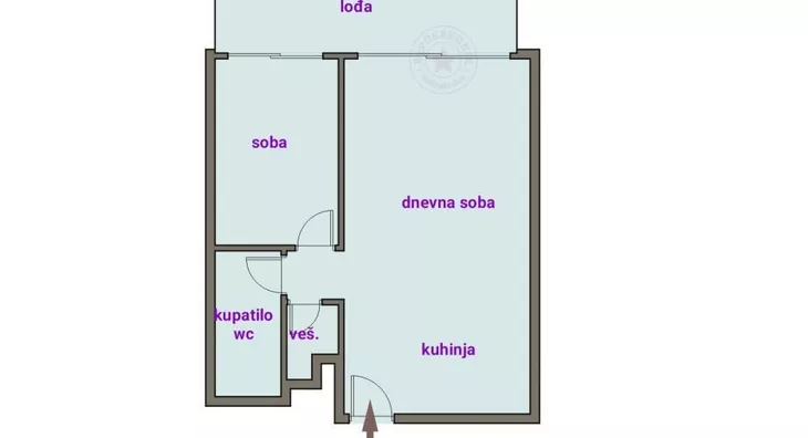 Dvosoban stan | 4zida