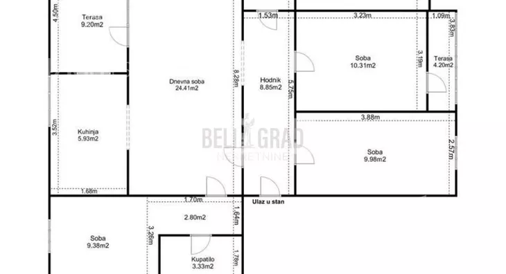 Četvorosoban stan | 4zida