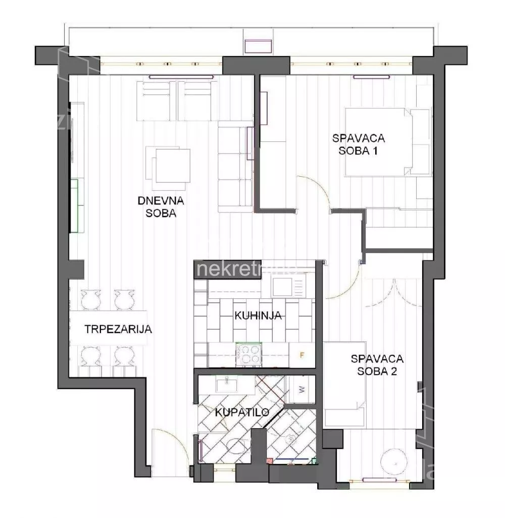 Trosoban stan | 4zida