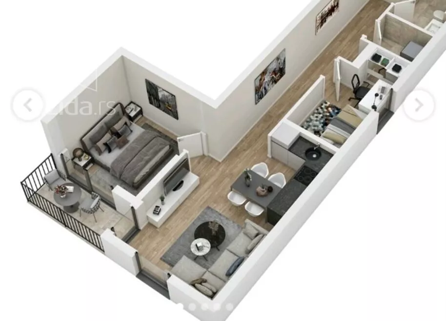 Dvoiposoban stan | 4zida