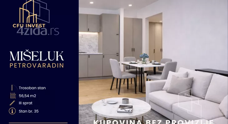 Trosoban stan | 4zida