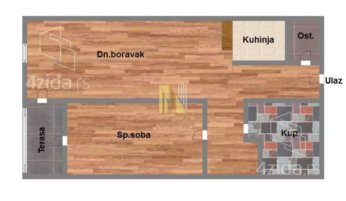 Dvosoban stan | 4zida